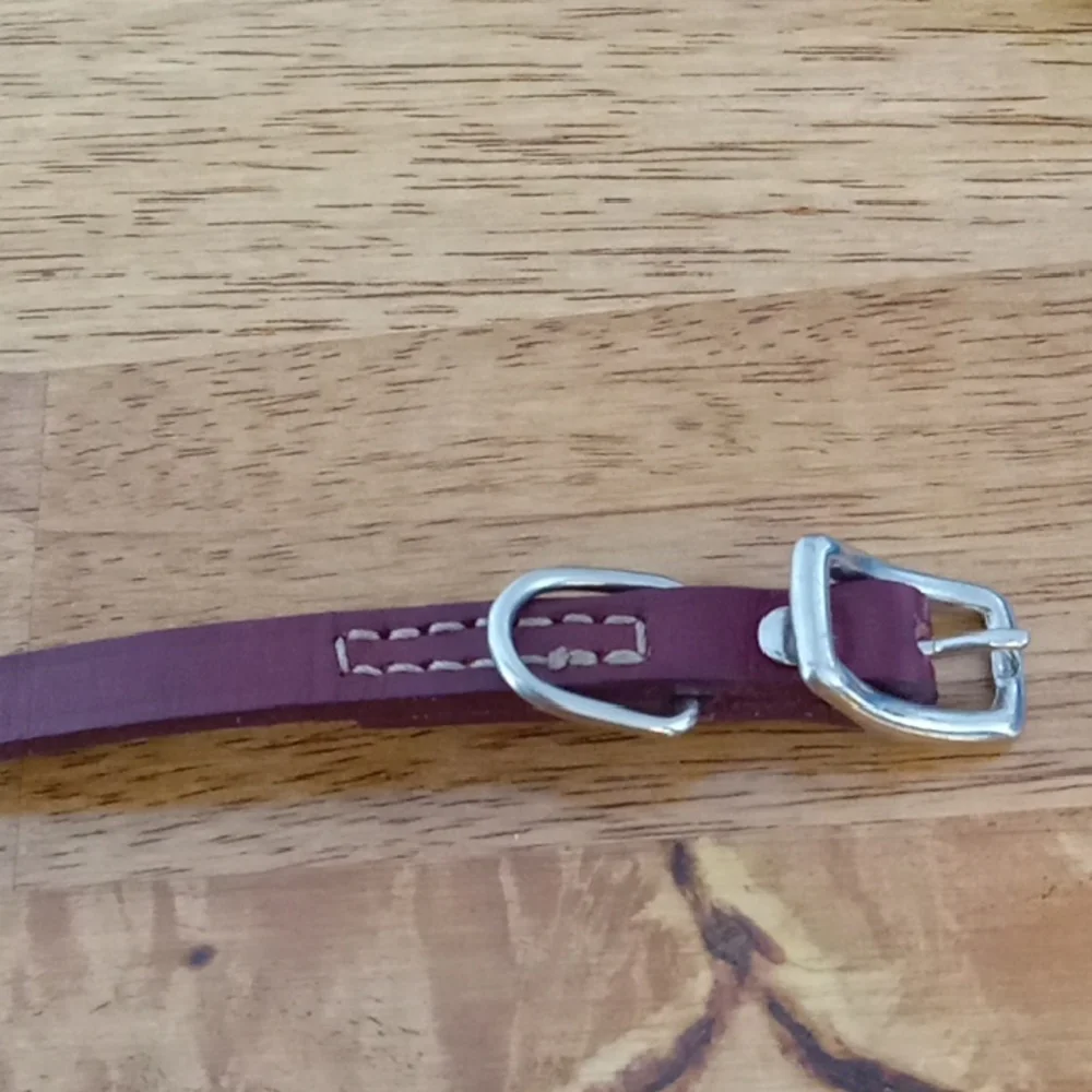 Leather Dog Collar For Small Dog